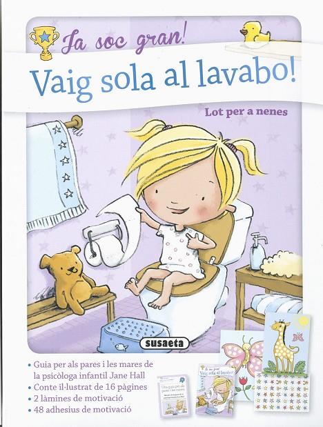 Vaig sola al lavabo! | 9788411962889 | Hall, Janet / Gilmour, Rebecca / Giuleri, Anne