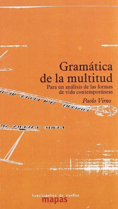 Gramática de la multitud | 9788493298265 | Virno, Paolo