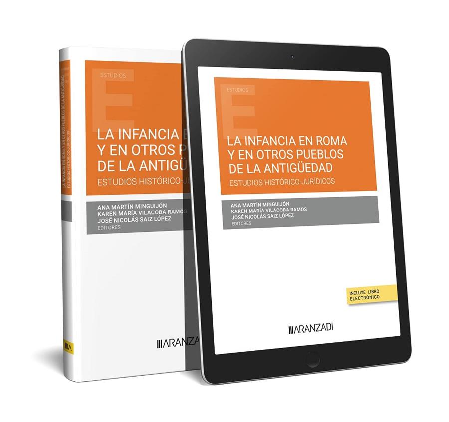 La infancia en Roma y en otros pueblos de la antigüedad. Estudios histórico-jurí | 9788411637398 | Martín Minguijón, Ana Rosa