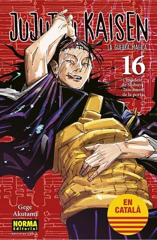 JUJUTSU KAISEN 16 CATALA | 9788467957709 | AKUTAMI, GEGE