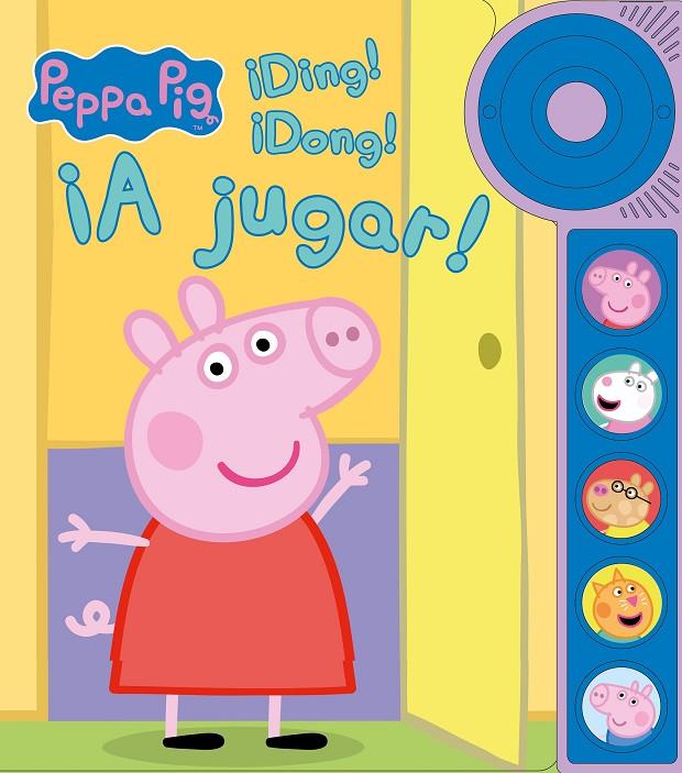 Peppa Pig. Un libro de sonidos - ¡Ding! ¡Dong! ¡A jugar! | 9788448860929 | Hasbro, / eOne,