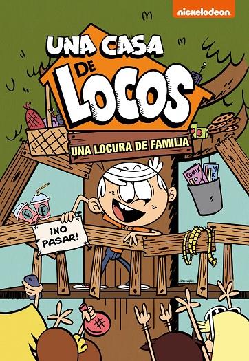 Una locura de familia (Una casa de locos. Cómic 4) | 9788448853181 | Nickelodeon