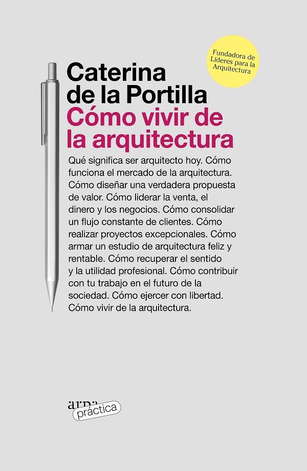 Cómo vivir de la arquitectura | 9788419662019 | de la Portilla, Caterina