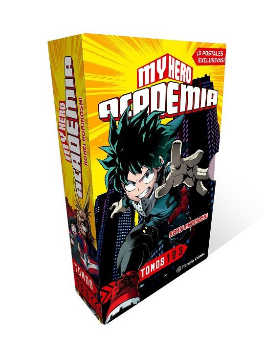 Shonen Starter Set My Hero Academia nº 1+2+3 | 9788411610308 | Horikoshi, Kohei