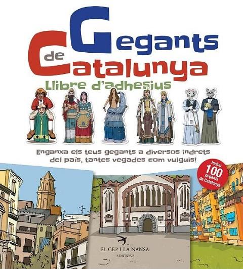 Gegants de Catalunya. Llibre d'adhesius | 9788417000363 | Juanolo