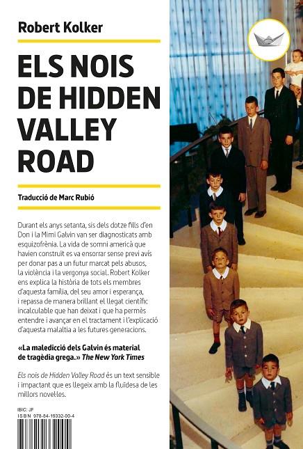 Els nois de Hidden Valley Road | 9788419332004 | Kolker, Robert