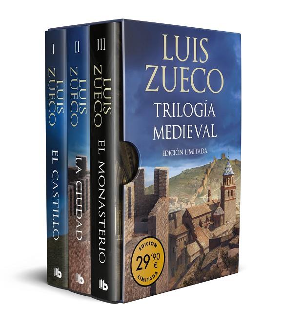 Trilogía Medieval (estuche con: El castillo |  El monasterio | La ciudad) (edici | 9788413145747 | Zueco, Luis