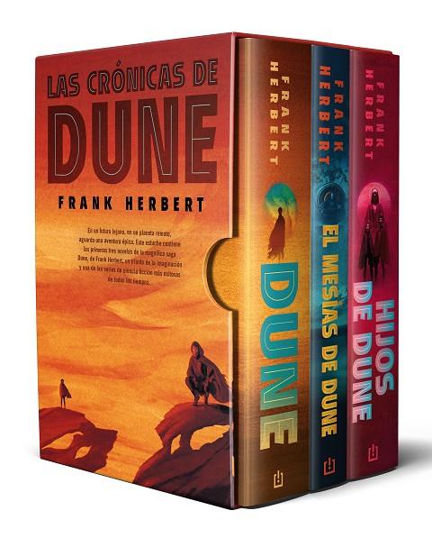 Trilogía Dune, edición de lujo (estuche con: Dune | El mesías de Dune | Hijos de | 9788466367943 | Herbert, Frank