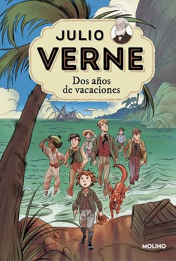 Julio Verne - Dos años de vacaciones (edición actualizada, ilustrada y adaptada) | 9788427208858 | Verne, Julio