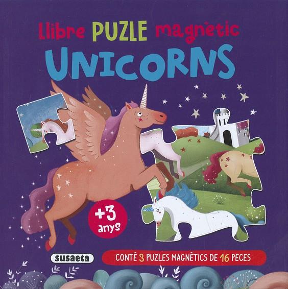 Llibre puzle magnètic Unicorns | 9788467799231 | Ediciones, Susaeta