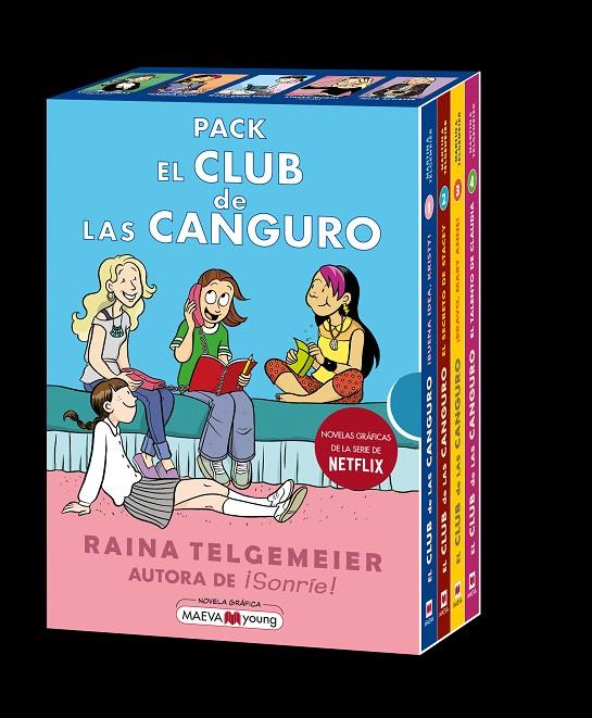 Pack El club de las canguros | 9788419110664 | Telgemeier, Raina