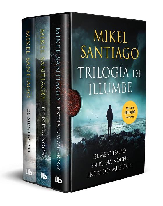 Trilogía de Illumbe (edición estuche con: El mentiroso | En plena noche | Entre | 9788413145693 | Santiago, Mikel