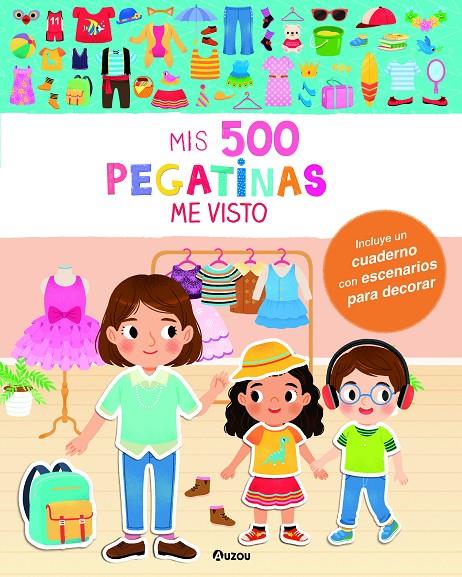 Mis 500 pegatinas. Me visto | 9791039538565 | AUZOU