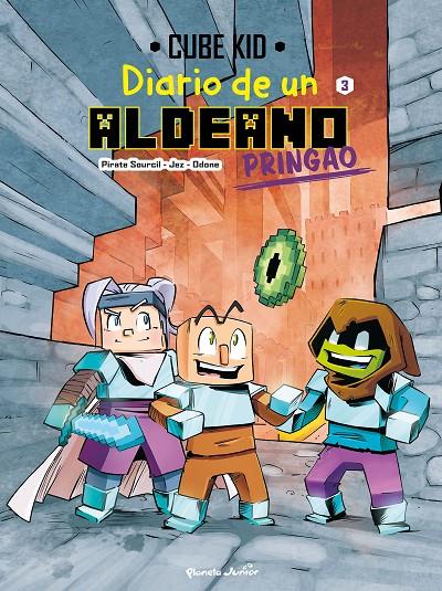 Minecraft. Diario de un aldeano pringao. Cómic 3 | 9788408251224 | Cube Kid