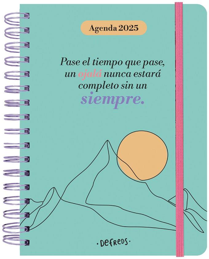 Agenda anual semanal 2025 Defreds | 9788419215390 | Defreds