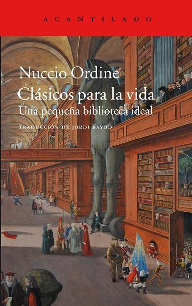 Clásicos para la vida | 9788416748648 | Ordine, nuccio