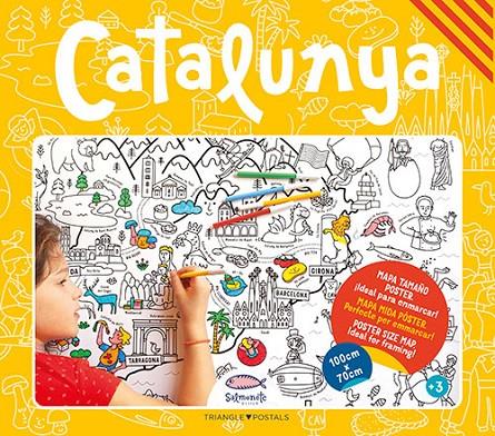 Catalunya, mapa para colorear | 9788484788522 | BUSSETTI, GIUDITTA/MIYASHIRO HIGA, LAURA