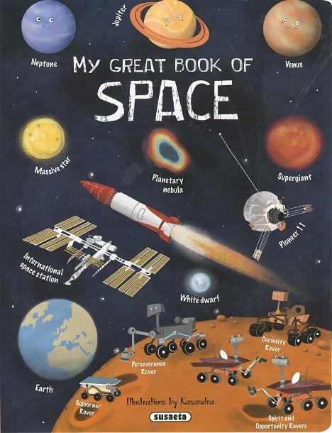 My great book of space | 9788467797404 | Ortiz, Isabel