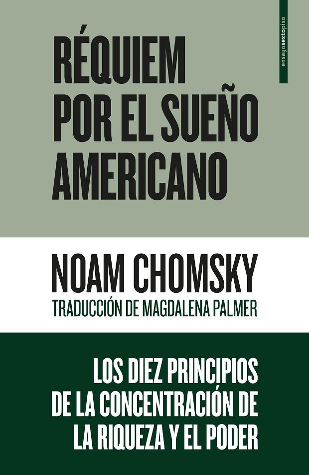 Réquiem por el sueño americano | 9788416677504 | Chomsky, Noam