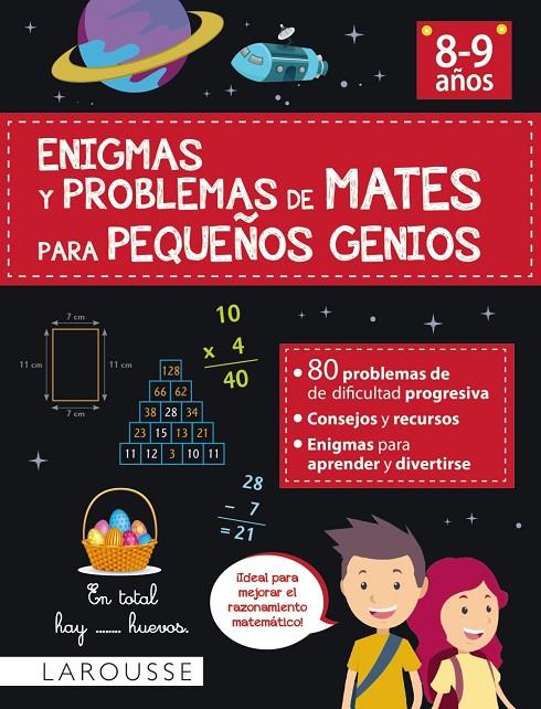 Enigmas y problemas de mates para pequeños genios (8-9 años) | 9788418882906 | Meyer, Aurore