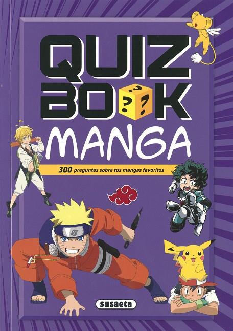 Quizbook Manga | 9788467794816 | Ediciones, Susaeta