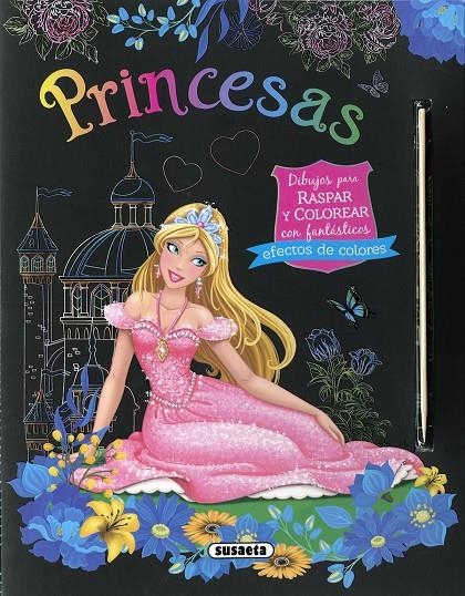 Princesas. Dibujos para raspar y colorear | 9788467798197 | Ediciones, Susaeta