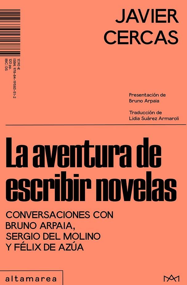 La aventura de escribir novelas | 9788419583512 | Cercas, Javier