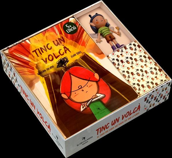 Tinc un volcà (Edició especial llibre + figura) | 9788418522420 | Tirado Torras, Míriam / Turu Sánchez, Joan