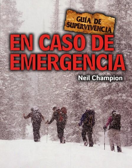 En caso de emergencia | 9788415053149 | Champion, Neil