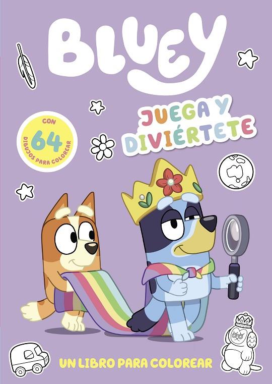 Bluey. Actividades - Juega y diviértete. Libro para colorear a Bluey y sus amigo | 9788448864750 | Bluey